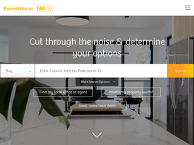 'raineandhorne.com.au' screenshot