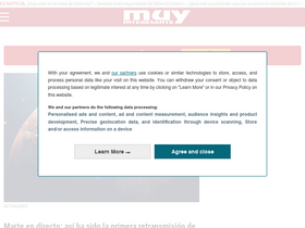 'muyinteresante.es' screenshot