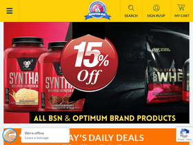nutritiondeal.co.nz homepage screenshot