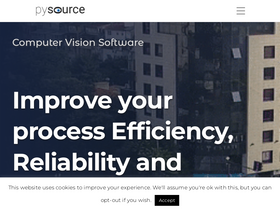 'pysource.com' screenshot