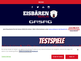 'eisbaeren.de' screenshot