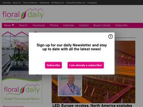 'floraldaily.com' screenshot