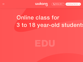 'wukongsch.com' screenshot