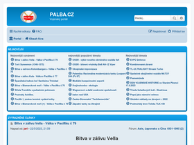 'palba.cz' screenshot