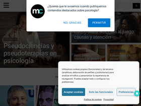 'menteyciencia.com' screenshot