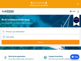 'zizoo.com' screenshot