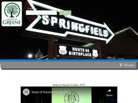 'greenecountymo.gov' screenshot