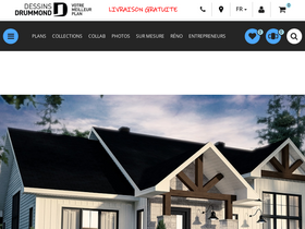 'dessinsdrummond.com' screenshot
