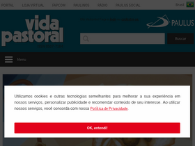 'vidapastoral.com.br' screenshot