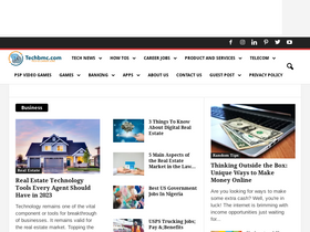 'techbmc.com' screenshot