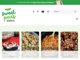 'sweetpeaskitchen.com' screenshot