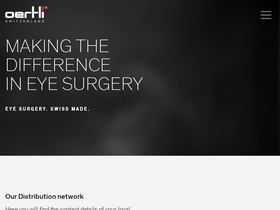 'oertli-instruments.com' screenshot