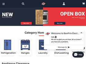 'bonprixelectromenagers.com' screenshot