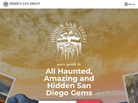 'hiddensandiego.com' screenshot