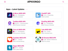 'apkkingo.com' screenshot