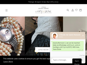 'etoile-luxuryvintage.com' screenshot