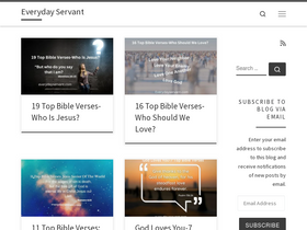 'everydayservant.com' screenshot