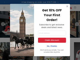 Yorktailor homepage screenshot