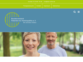 'homoeopathie-online.info' screenshot