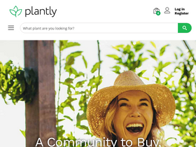 'plantly.io' screenshot