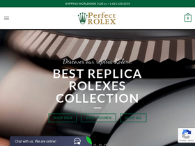 'perfectrolex.io' screenshot