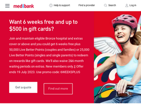 'medibank.com.au' screenshot