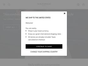 'airandgracelondon.com' screenshot