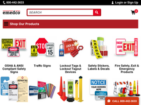 'emedco.com' screenshot