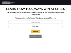 'simplifychess.com' screenshot