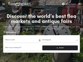 'fleamapket.com' screenshot