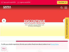 'safra.sg' screenshot