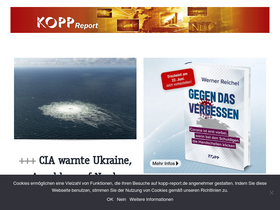 'kopp-report.de' screenshot
