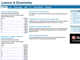 'lavoro-economia.it' screenshot