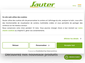 'boutique.confort-sauter.com' screenshot