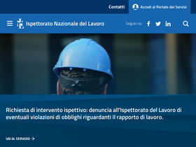 'ispettorato.gov.it' screenshot