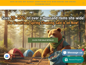 scouttech.com homepage screenshot