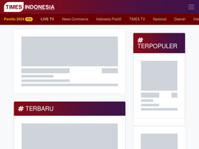 'timesindonesia.co.id' screenshot