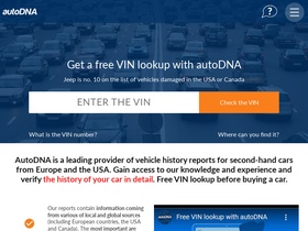 'autodna.com' screenshot