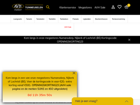 'avh-outdoor.nl' screenshot