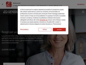 'generali.it' screenshot