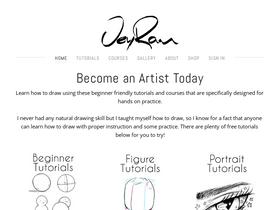 'jeyram.org' screenshot