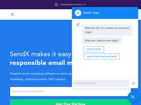 'acepos-solutions-1.sendx.io' screenshot