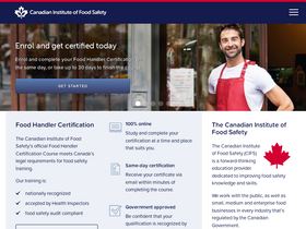 'foodsafety.ca' screenshot
