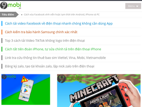 '9mobi.vn' screenshot