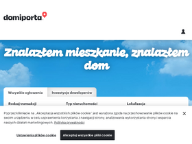 'domiporta.pl' screenshot
