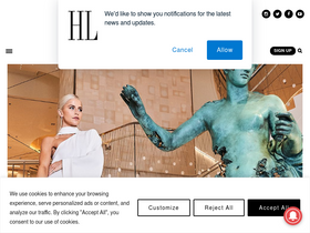 'hauteliving.com' screenshot
