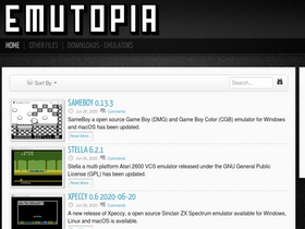 'emutopia.com' screenshot