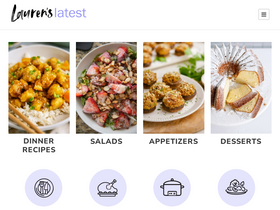 'laurenslatest.com' screenshot