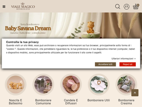 'vialemagico.it' screenshot
