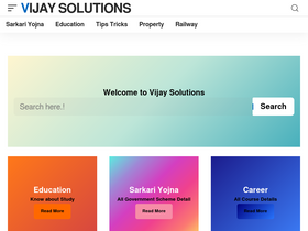 'vijaysolution.com' screenshot